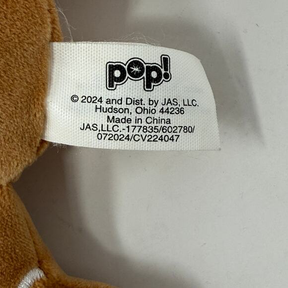 POP! Gingerbread Man Cookie Brown Big Head Soft Plush Stuffed Animal Toy 11" - Picture 3 of 8